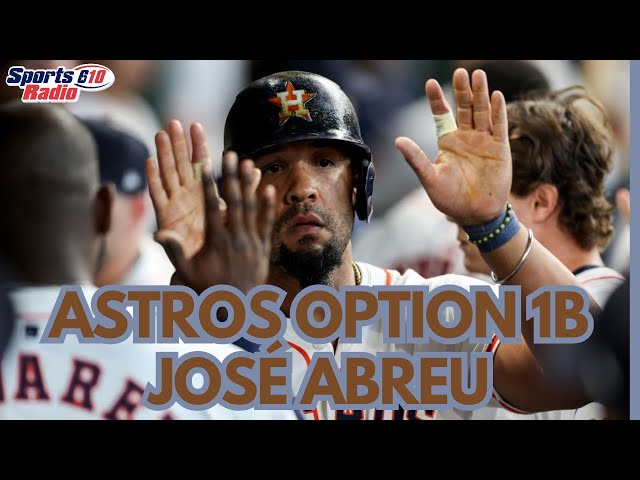 Astros Option Struggling 1B José Abreu To Spring Training Facility