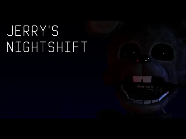 Jerry's Nightshift Full Playthrough Nights 1-6, Minigames, Extras + No Deaths! (No Commentary)