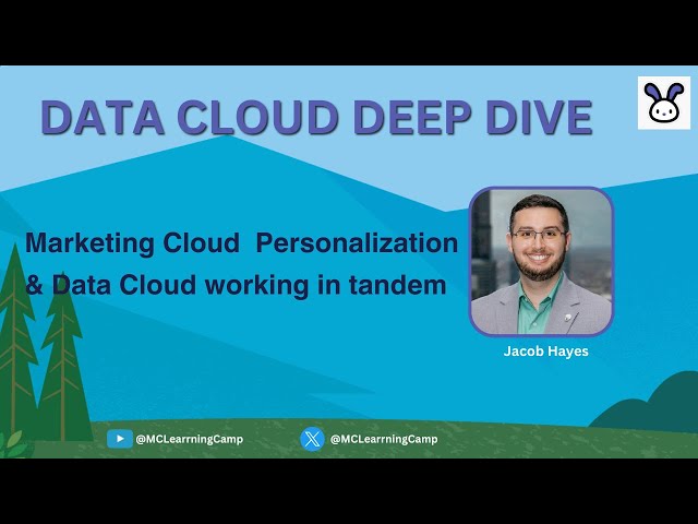 Data Cloud Deep Dive #8 Marketing Cloud Personalization and Data Cloud working in tandem
