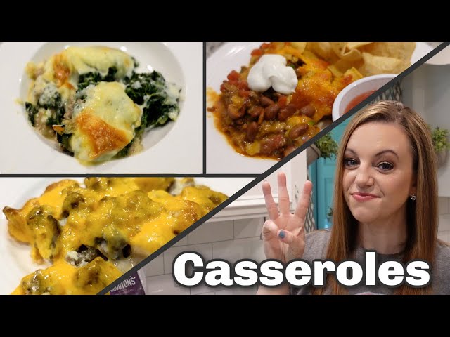 3 EASY CASSEROLES | WINNER DINNERS | WHAT'S FOR DINNER? | YUMMY CASSEROLES FOR YOUR FAMILY | NO. 100