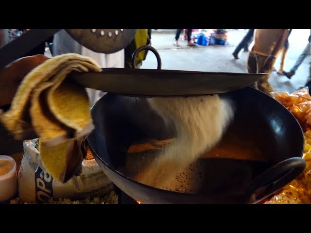 Indian street food - Amazing Sand Fried food 2types