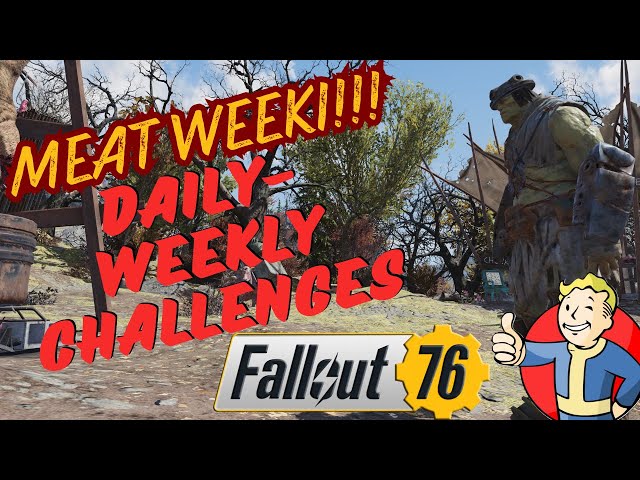 Daily challenges | Fallout 76