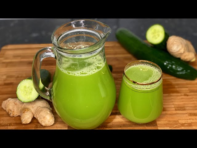 Cucumber, Ginger and Lime Juice || Drink for Body Repair and Blood Pressure || TERRI-ANN’S KITCHEN