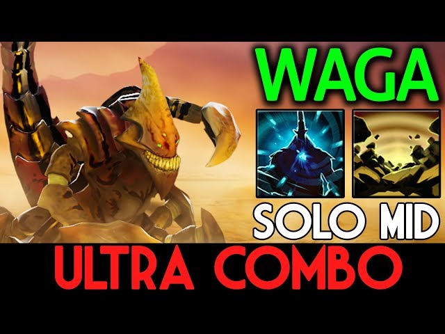 Wagamama Dota 2 [Sand King] Solo Mid - Ultra Combo