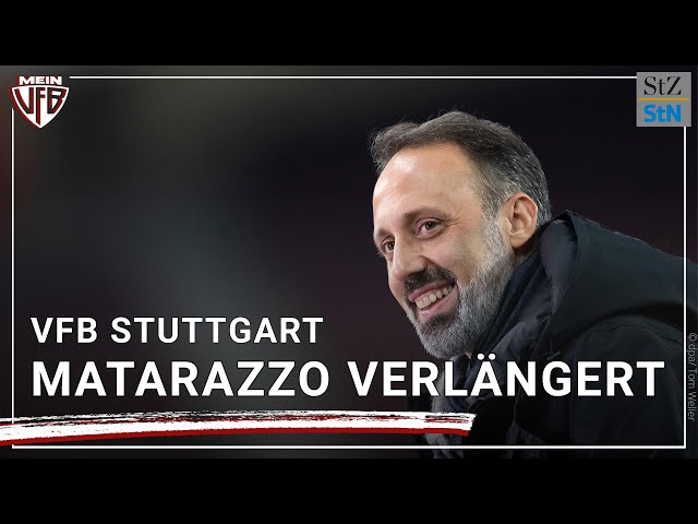 Pellegrino Matarazzo verlängert – Vertrag bis 2024 ✍️ | VfB Stuttgart