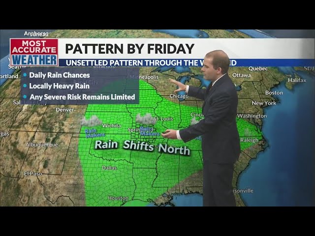 Pattern unchanged until Friday