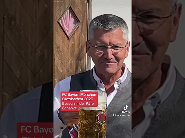 #shorts FC Bayern München Spieler beim Oktoberfest 2023 @ Käfer-Schänke mit Thomas Tuchel  & Co.