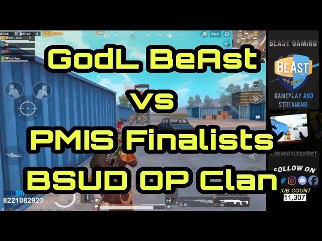 GodL BeAst vs BSUD Clan  | OP Clan GG