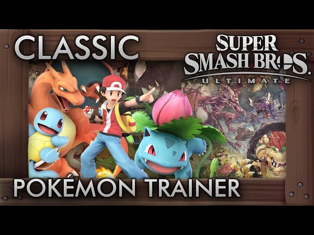 Super Smash Bros. Ultimate: Classic Mode - POKÉMON TRAINER - 9.9 Intensity No Continues