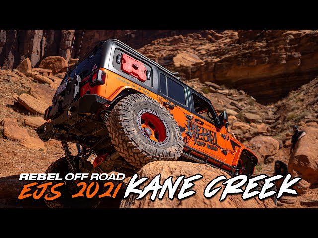 Jeep Wrangler LJ, JKs, JL and Gladiators Take on Kane Creek - Rebel Off Road