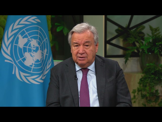 Testimonial United Nations Secretary General HE  António Guterres