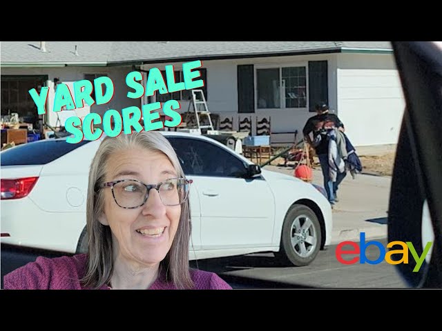 I Was Kidnapped for Some Yard Sale Fun - Shop With Me