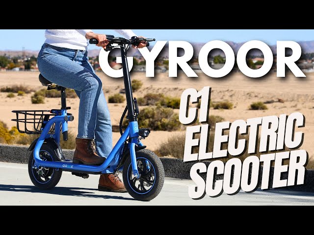 The Gyroor C1 Electric Scooter Review | Assembly, Features, & Commuting