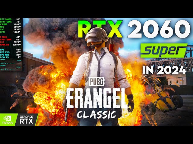 PUBG Erangel Classic : RTX 2060 Super | New Update 2024