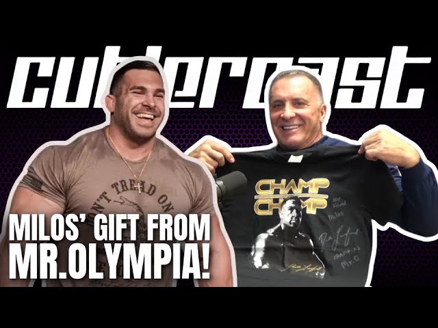 #113 - Mr. Olympia Derek Lunsford gives Milos a special gift | Cutler Cast