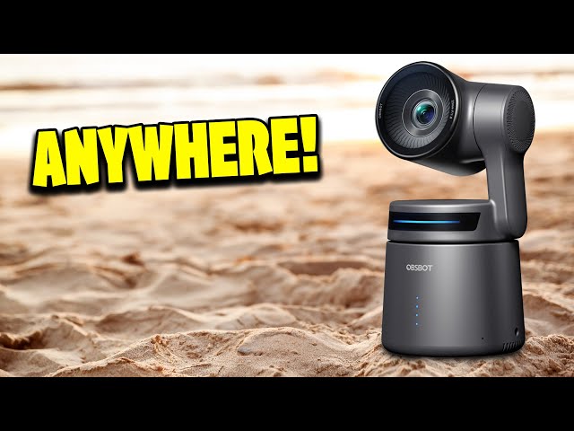Stream from ANYWHERE with this PTZ camera! - OBSBOT Tail Air streaming camera
