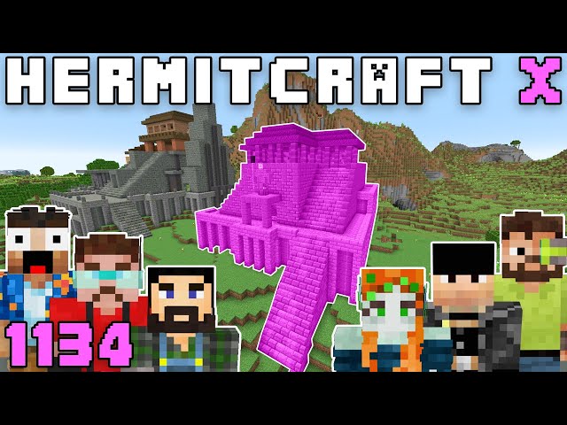 Hermitcraft X 1134 Second Temple Rises!