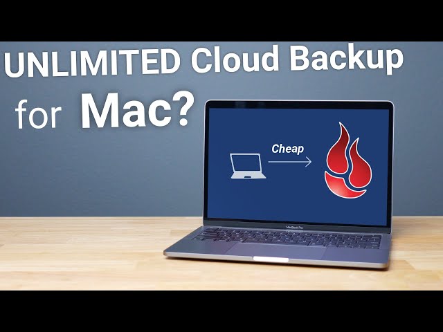 UNLIMITED Cloud Backup! - Backup Your M1 Mac with Backblaze