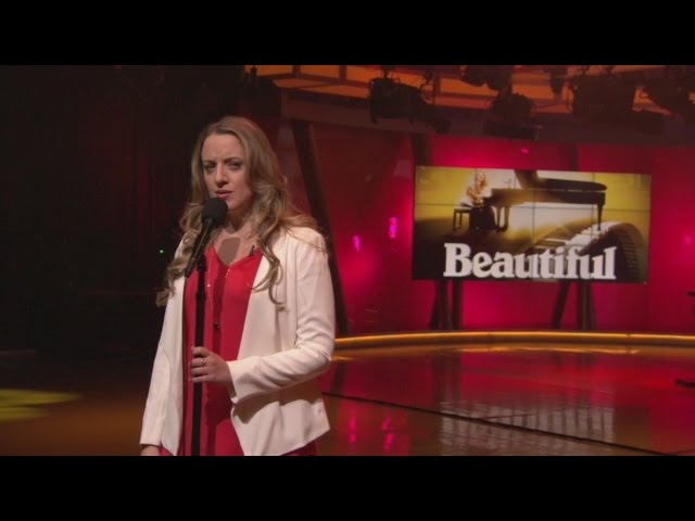 Abby Mueller performs song from Broadway Show 'Beautiful'