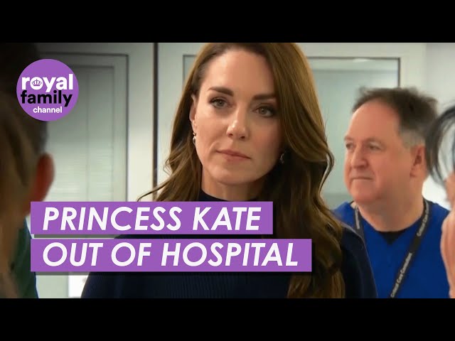 Princess Kate Returns Home From Hospital