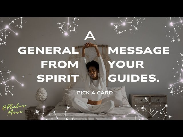 💫🌟A General Message From Your Spirit Guides :::TIMELESS::: Pick A Card🌟💫