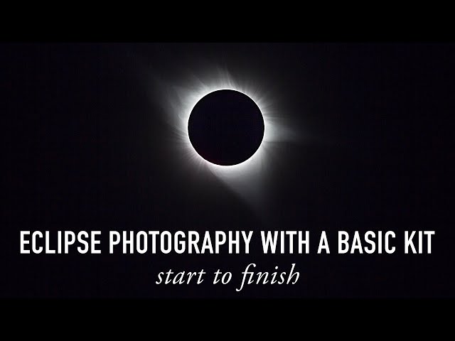Preparing for the 2024 Total Solar Eclipse, Pt. 3 (full practice run with basic kit)