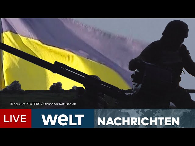 UKRAINE-KRIEG:  Milliarden für Kiew! Deutschland stockt Waffen-Hilfe massiv auf! | WELT STREAM