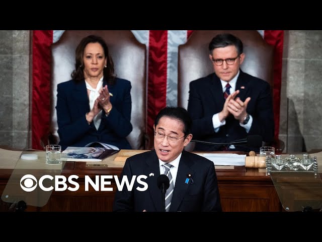Japanese Prime Minister Fumio Kishida addresses joint meeting of Congress | full video