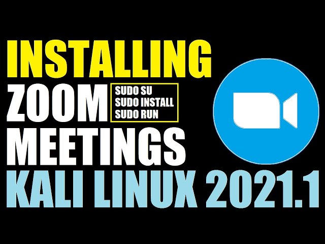 How to Install Zoom Meeting in Kali Linux 2021.1 | Zoom Meetings Linux | Zoom Kali Linux | Zoom