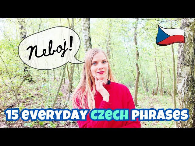 15 Czech Phrases for Everyday Conversation