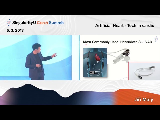 Future of Medicine I Jiří Malý I The Era of Artificial Hearts I SingularityU Czech Summit 2018