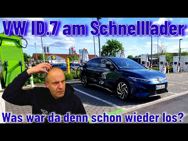 VW ID.7 am SCHNELLLADER: Was war da denn schon wieder los?