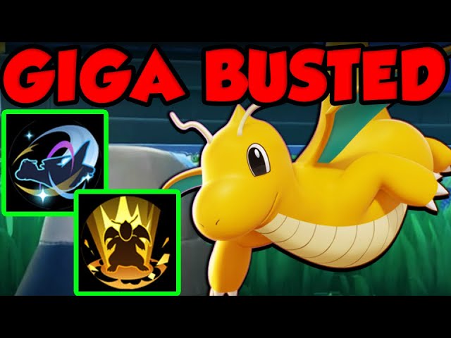 OUTRAGE + DRAGON DANCE IS THE BEST DRAGONITE MOVESET! Pokemon Unite Dragonite Gameplay!