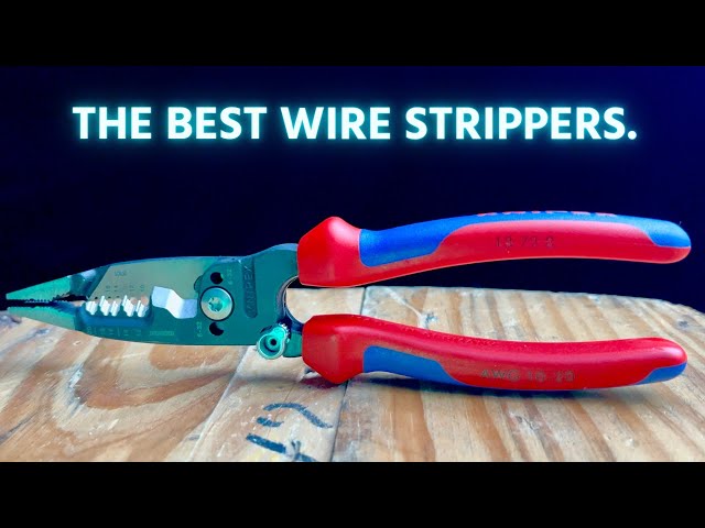 The BEST Wire Strippers - Knipex Forged Wire Strippers