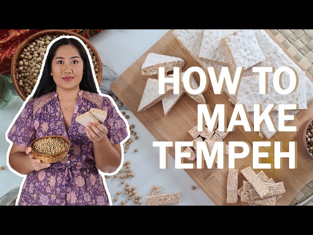 How to Make Tempeh at Home from SCRATCH! | Vegan Protein
