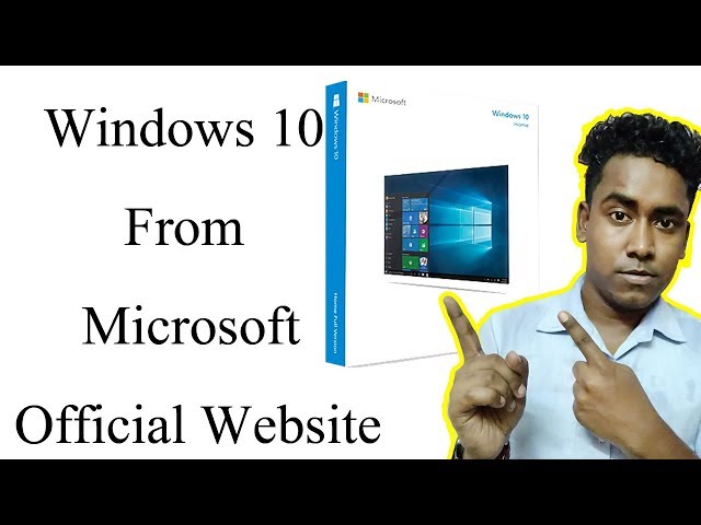 How To Download Windows 10 From Microsoft Official Website | Legally