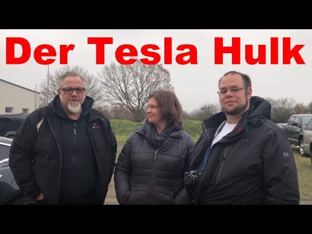 Seltener Tesla P85D “Hulk” zum Check bei mir