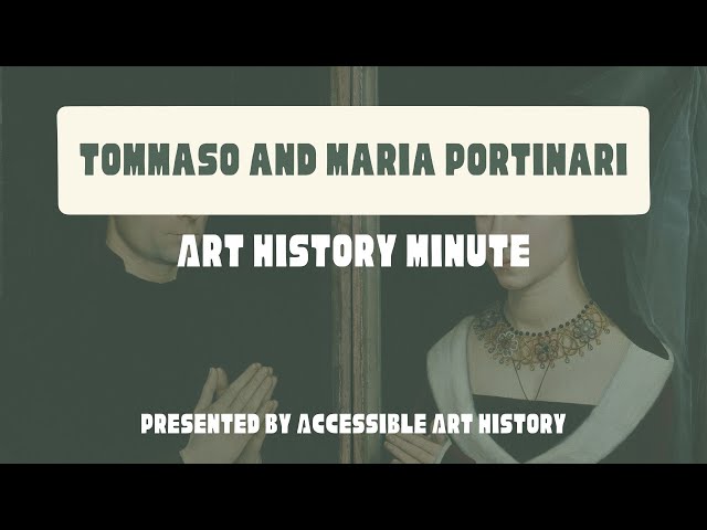 Art History Minute: Double Portrait of Tommaso and Maria Portinari by Hans Memling || Flemish Art