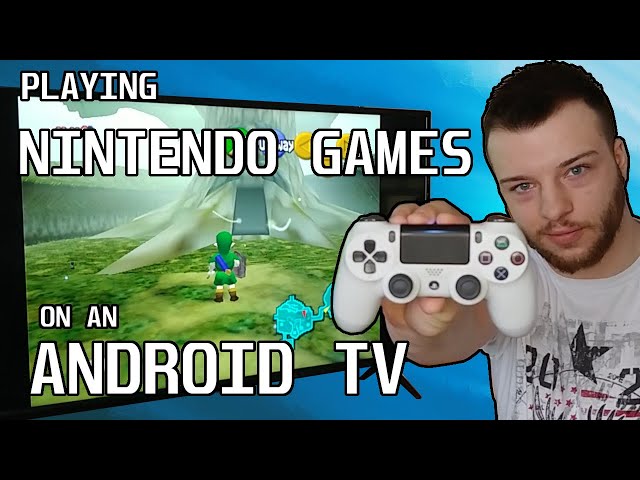 Playing NINTENDO GAMES Using Emulators on an ANDROID TV!