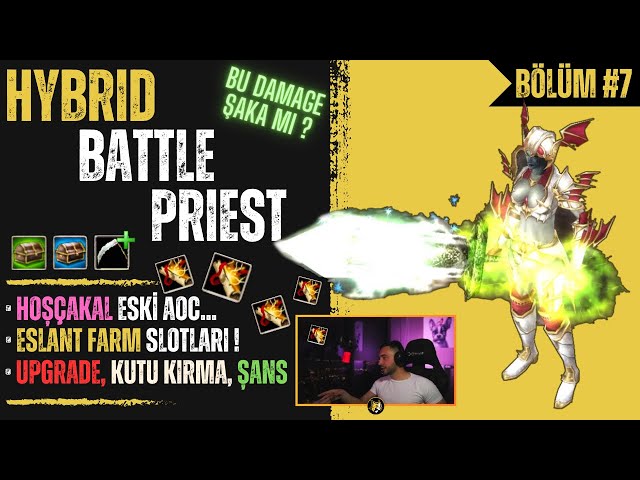 Elite HYBRID Battle Priest #7 | Eski Cz Aoc Anısına ! Eslant Farm, Kutu, Upgrade | Knight Online