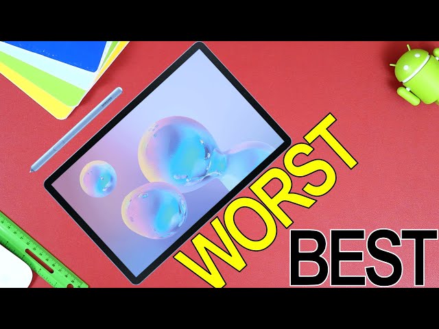 Galaxy Tab S6 Best and Worst - TOP 3 Best and TOP 3 Worst