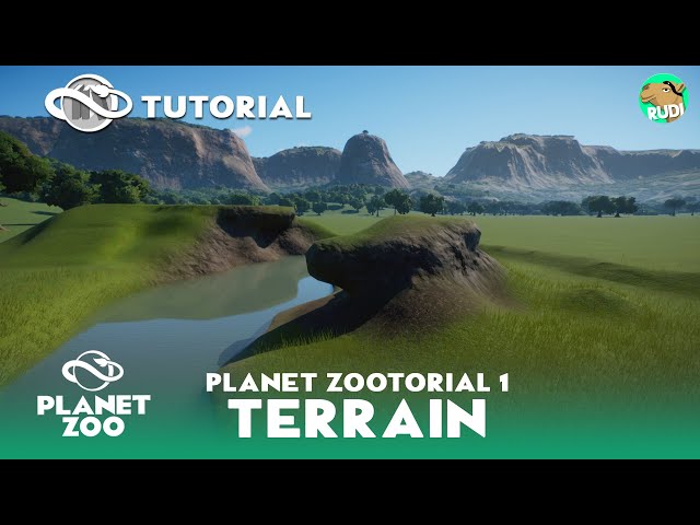 Zootorial #01 - Landscaping - Interactive Planet Zoo Tutorial (1/5)