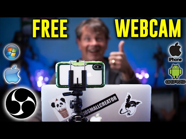 OBS Ninja - Use Your Phone As A Webcam FREE In OBS  NO SOFTWARE INSTALL  PC or MAC!