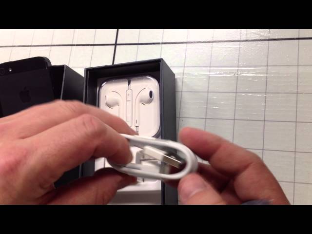 Rogers iPhone 5 unboxing