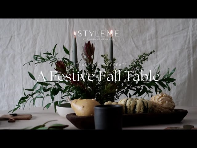 Festive Fall Table