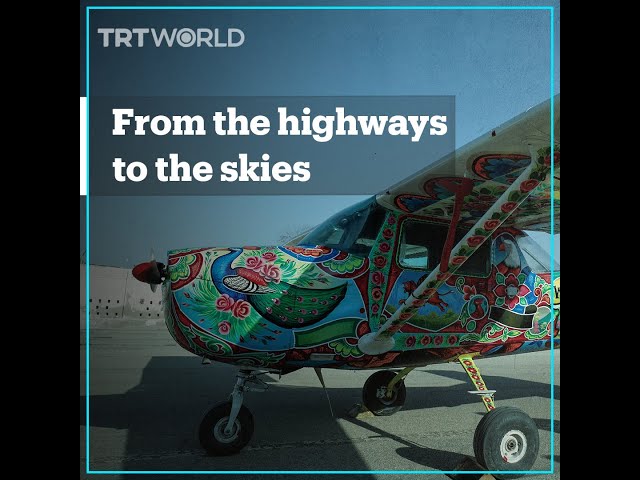 Pakistan's famous truck art applied on aircraft