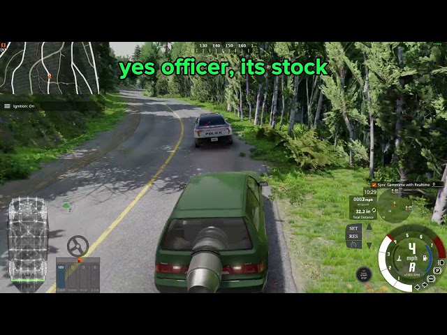 Yes officer its stock in beamng jet #beaming #beamngdrive #memes