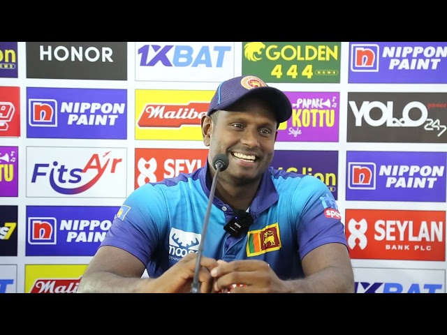 Angelo Mathews | Post Match Press Conference | 2nd T20 SL vs Afghanistan 2024