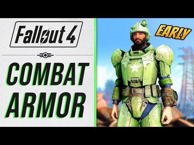 Get a Full Combat Armor EARLY at Level 1 - Fallout 4!