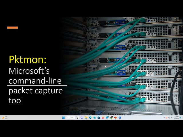 Mastering Microsoft's CLI Packet Capture: Pktmon.exe for IT Pros
